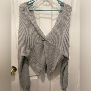 Forever 21 low V neck sweater. Size L.